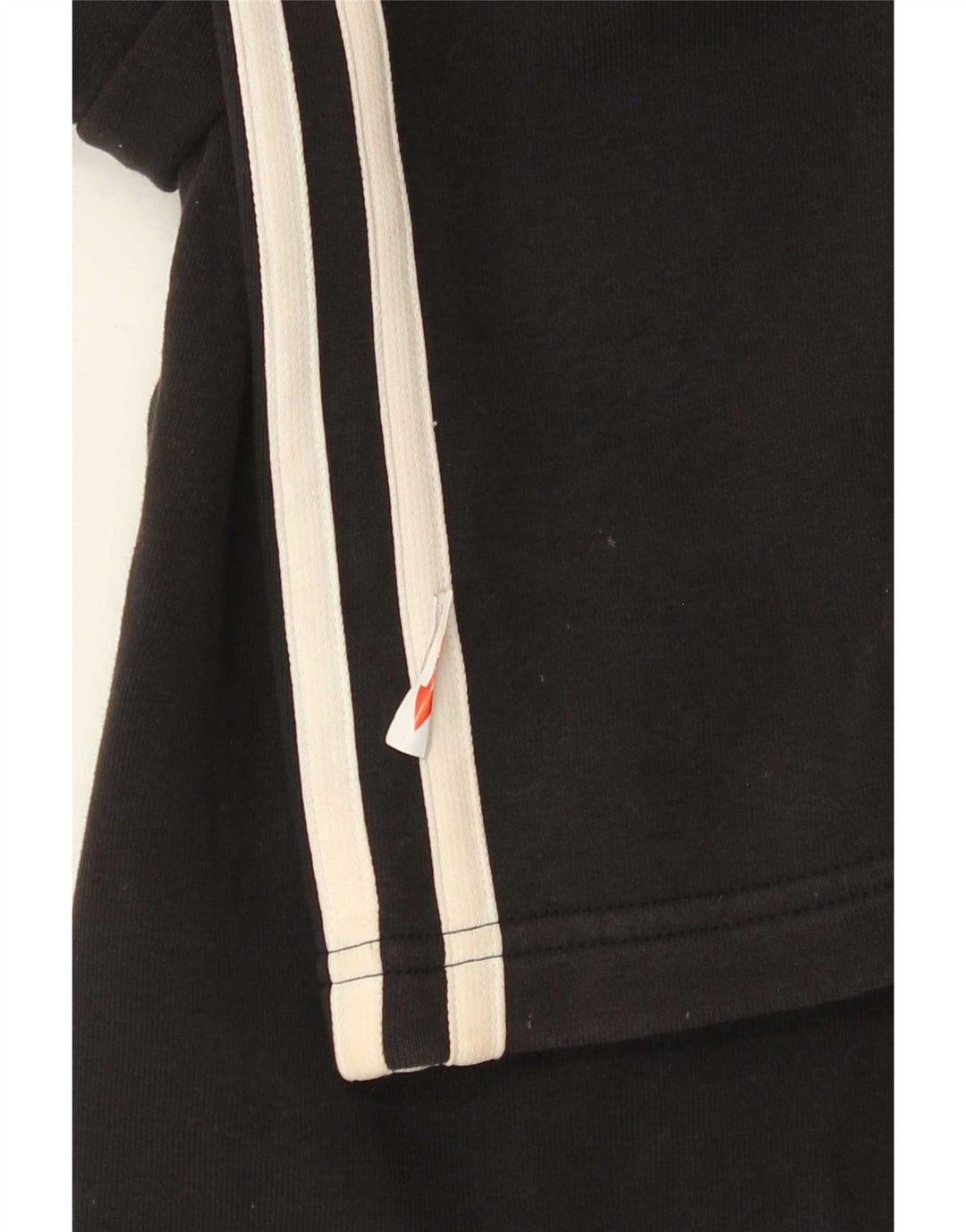 Pantaloni de trening Adidas pentru bărbați, bumbac mediu negru