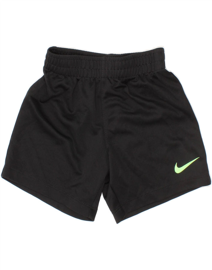 NIKE Baby Boys Sport Shorts 18-24 Months Black Polyester Vintage Nike and Second-Hand Nike from Messina Hembry 