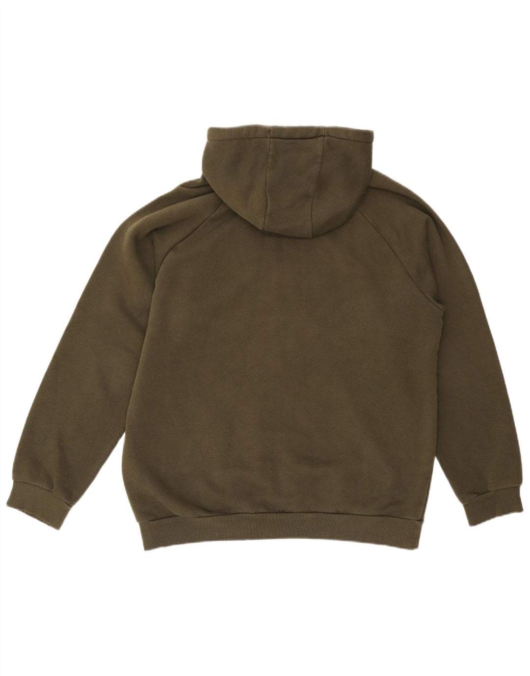 Pulover cu glugă grafic Adidas pentru bărbați, bumbac mare, kaki