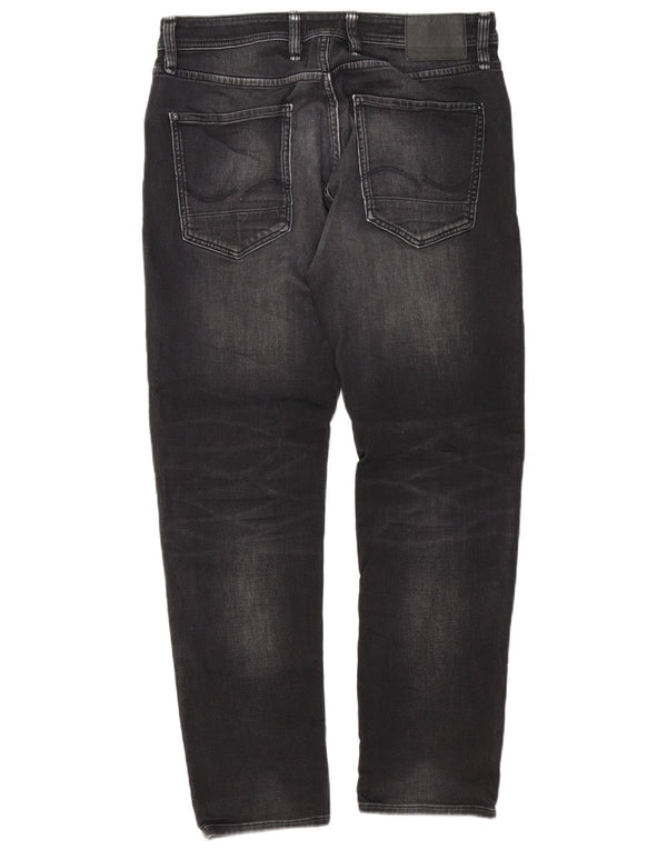 Jack & Jones Mike Straight Jeans pentru bărbați W34 L32 bumbac gri