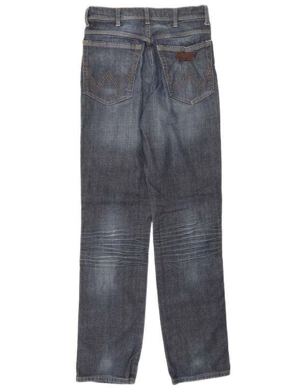 Blugi drepte stretch pentru bărbați Wrangler Texas W30 L34 bumbac bleumarin