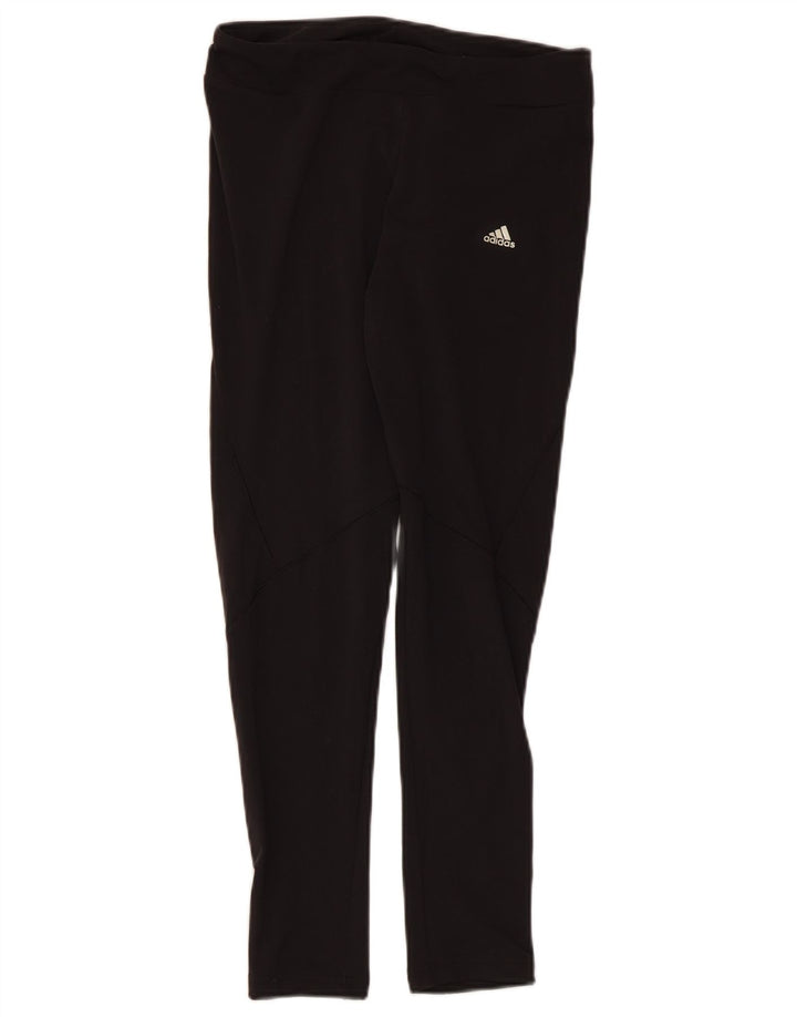 Leggings Adidas Clima 365 pentru femei UK 8/10 Poliester negru mic