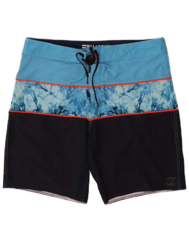 Pantaloni scurți de înot BILLABONG pentru bărbați, albastru mediu, color block