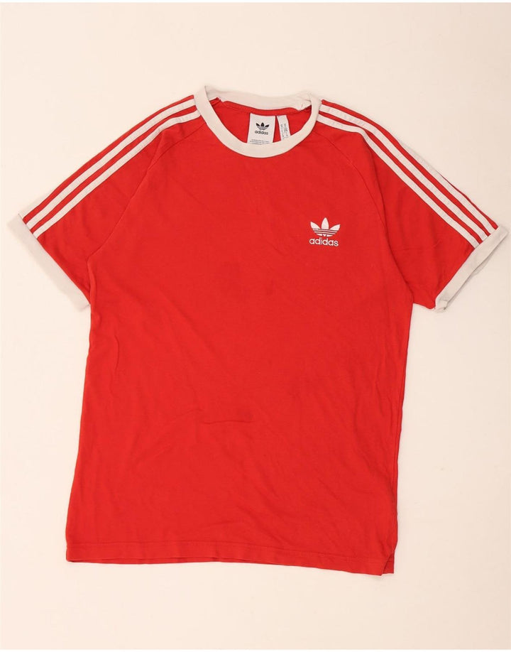 Tricou pentru bărbați Adidas Top Medium Red Bumbac