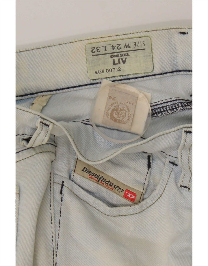 Blugi Diesel Liv Slim pentru femei W24 L32 Albastru