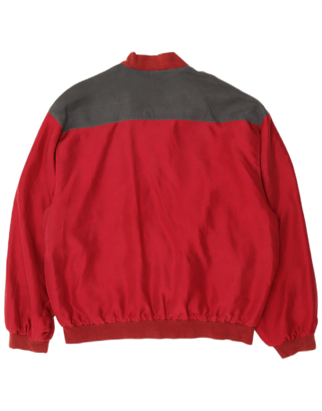 Jachetă bomber C&A pentru bărbați EU 48/50 roșu mediu Argyle/Diamond