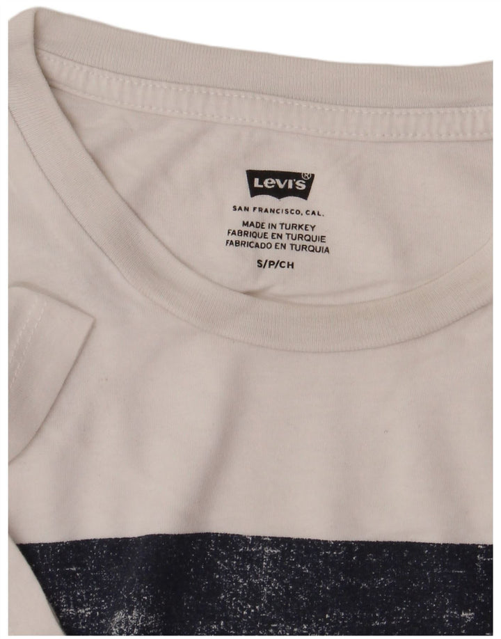Tricou grafic pentru bărbați Levi's Top mic alb