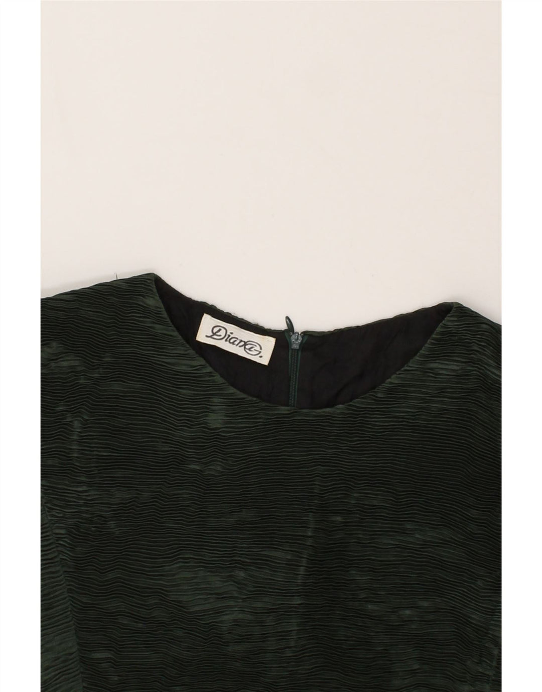 VINTAGE Womens Sheath Dress UK 12 Medium Green Vintage Vintage and Second-Hand Vintage from Messina Hembry 