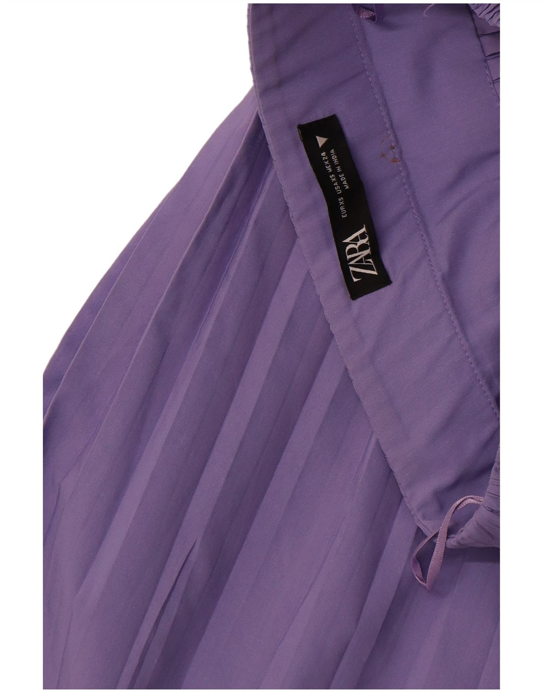 ZARA Womens A-Line Skirt XS W24 Purple