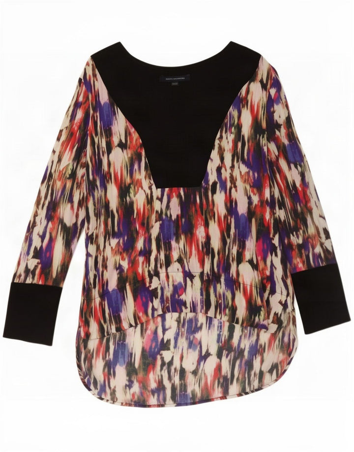 Top cu tunică French Connection pentru femei UK 12 Medium Multicolor Tie Dye