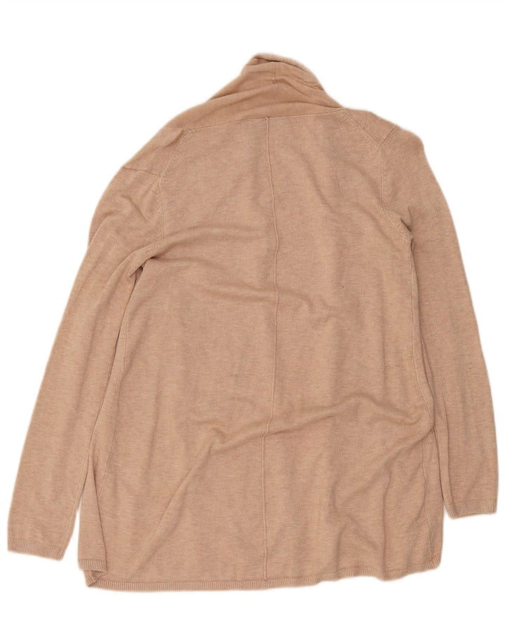 Pulover cardigan deschis pentru femei Zara UK 14 Bej mediu
