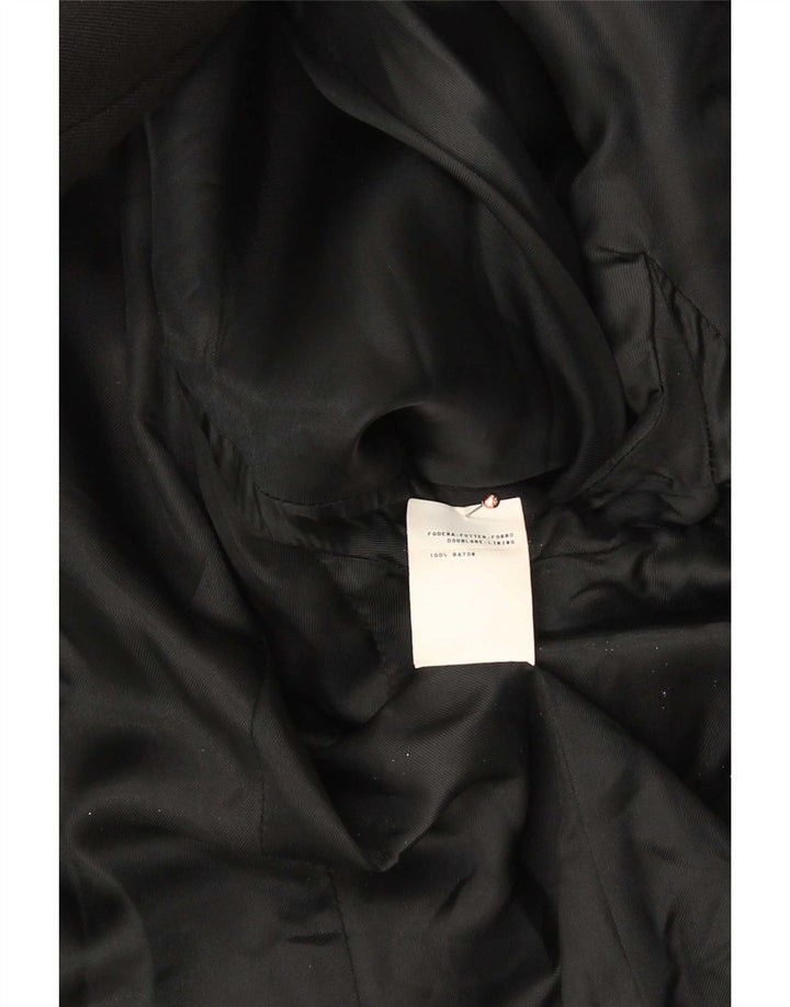 Palton pentru femei Philosophy Di Alberta Ferretti UK 12 Medium Black