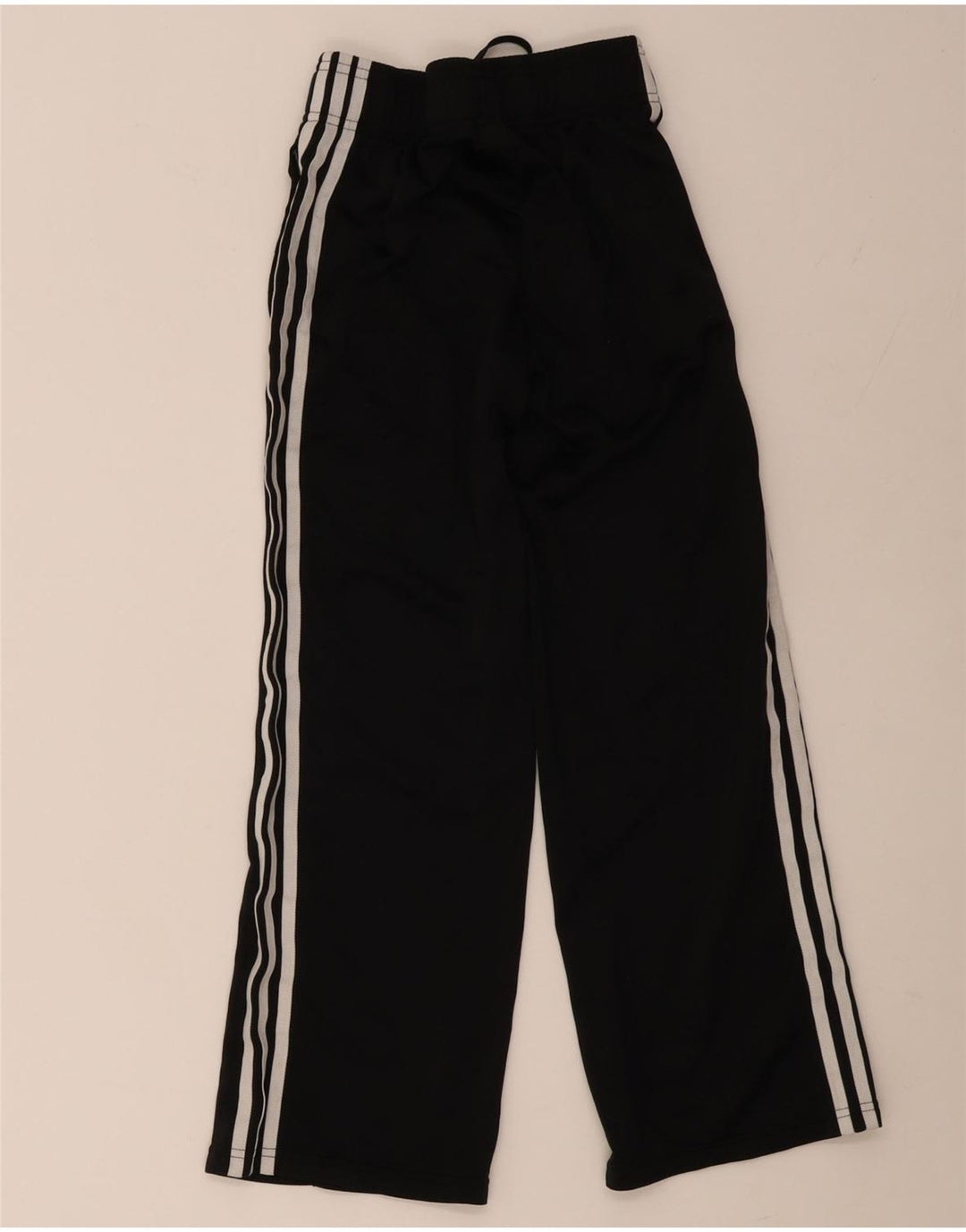 Pantaloni de trening Adidas baieti 10-11 ani poliester negru