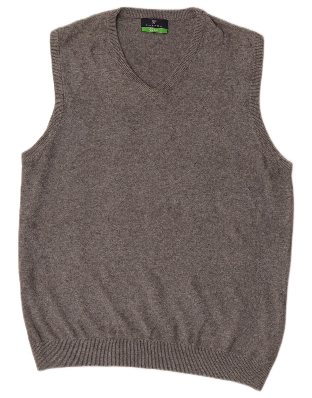 MARKS & SPENCER Bluză pentru bărbați Blue Harbour Vest Tank Top UK 38/40 Medium Gri