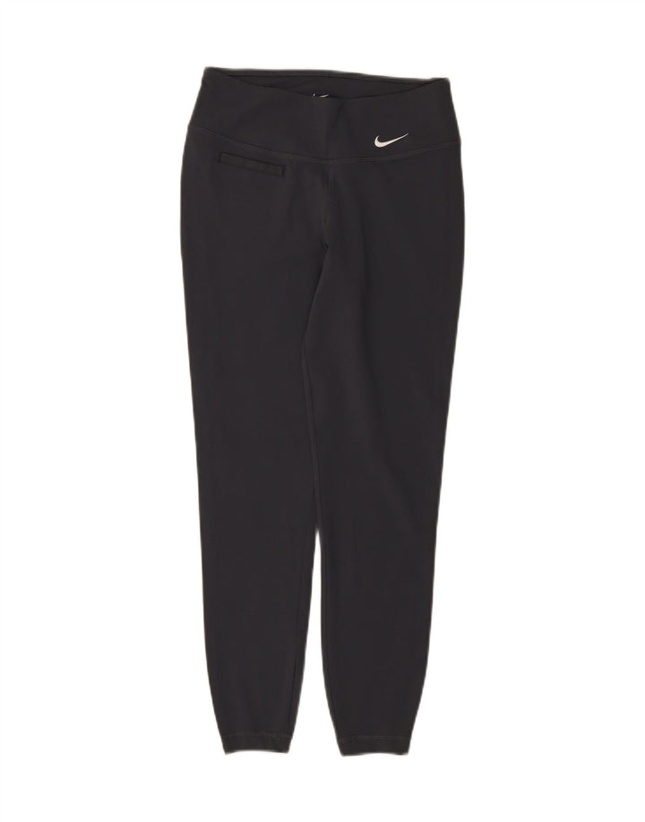 Leggings Nike Dri Fit pentru femei UK 8 Small Gri