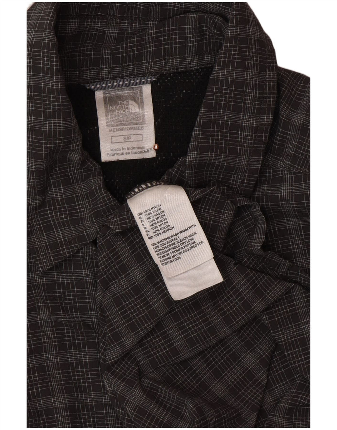 Cămașă pentru bărbați THE NORTH FACE Small Grey Check Nylon
