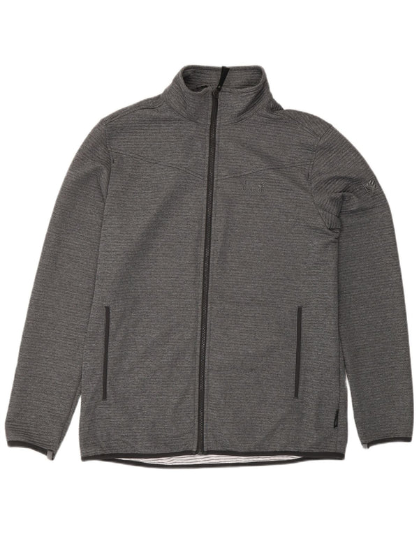 Jack Wolfskin Jachetă de trening pentru bărbați, cu croiala largi, UK 44/46 XL, bumbac gri