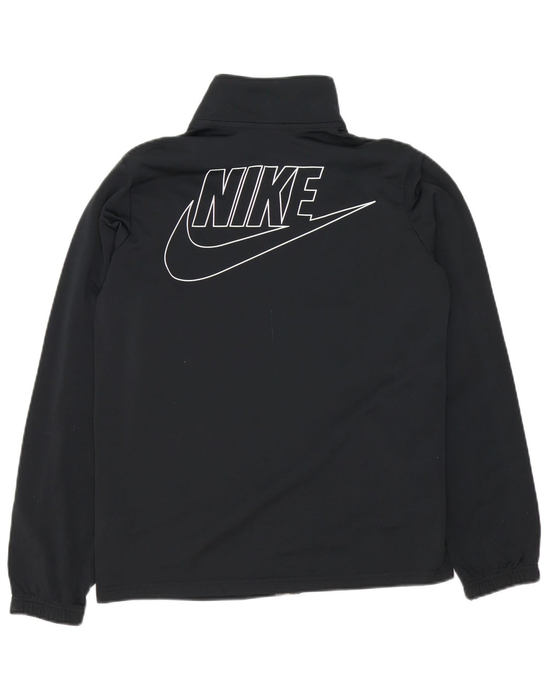 Jachetă de trening grafică Nike pentru băieți 13-14 ani XL poliester negru