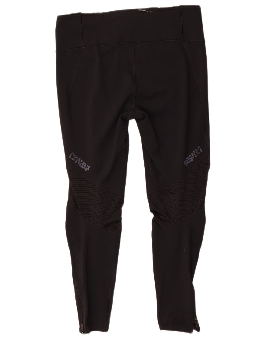 Leggings Adidas Climacool Graphic pentru femei Marea Britanie 16/18 Poliester negru mare