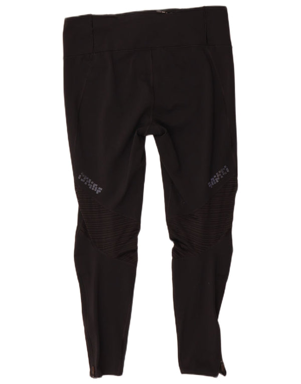 Leggings Adidas Climacool Graphic pentru femei Marea Britanie 16/18 Poliester negru mare