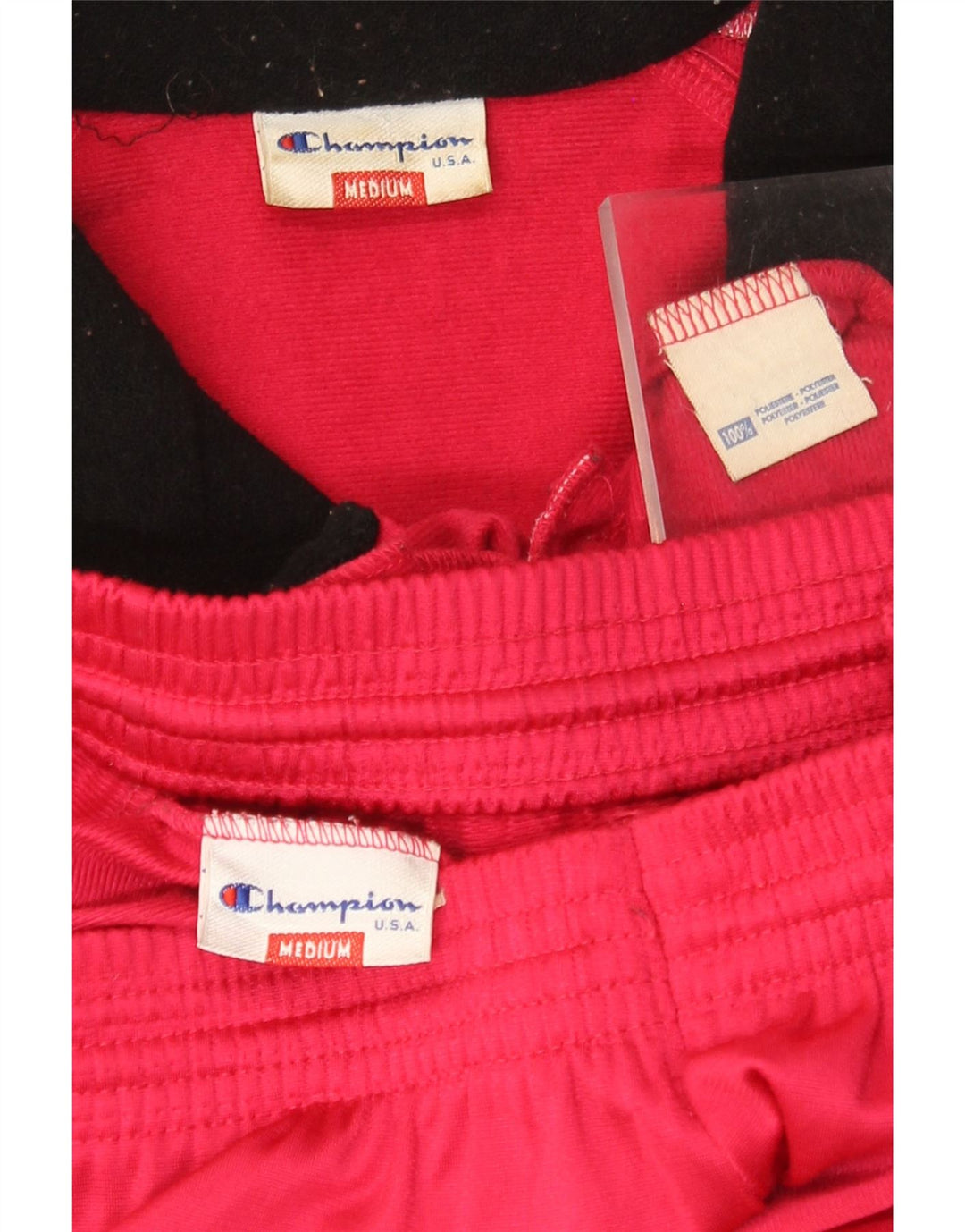 Trening complet pentru bărbați Champion, poliester roșu mediu
