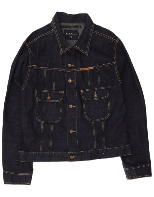 Jachetă de blugi pentru bărbați Nautica UK 42 XL bumbac bleumarin