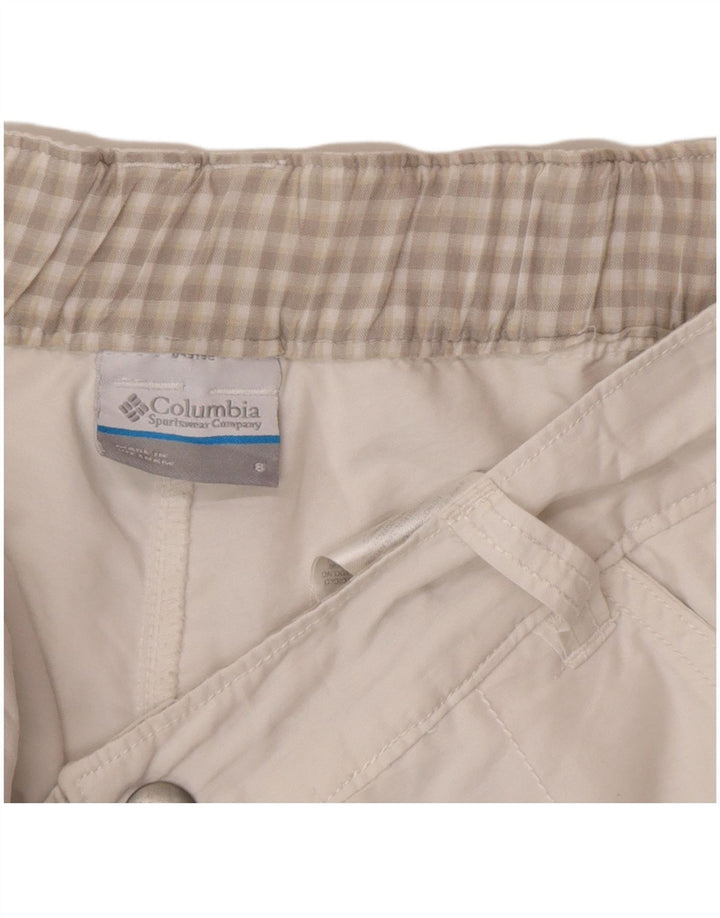 COLUMBIA Fusta pentru femeie US 8 Medium White Bumbac