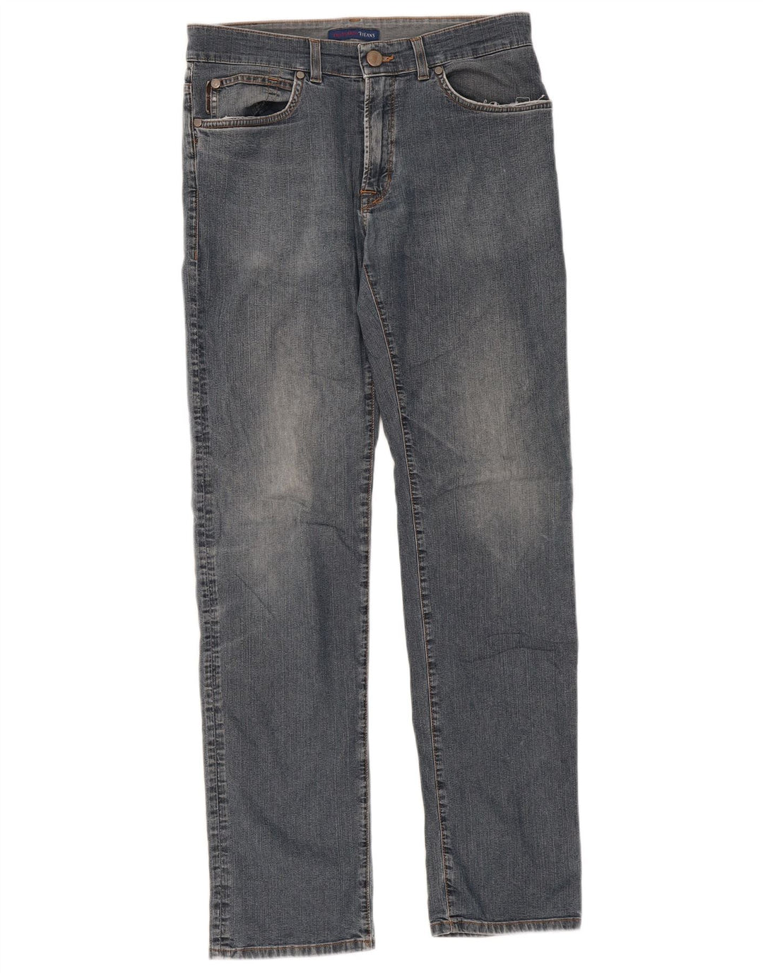 Blugi drepti pentru femei Trussardi W32 L32 albastru