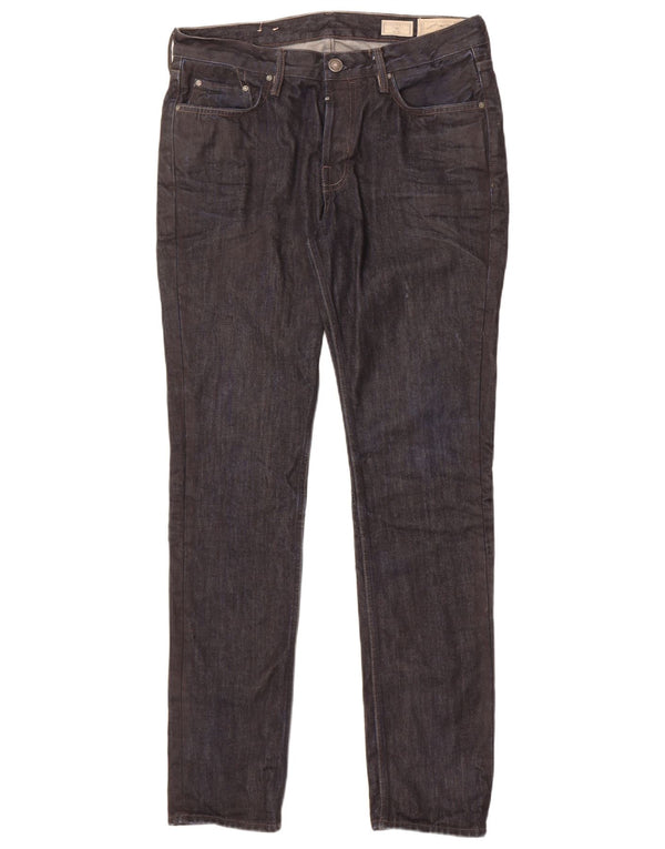 All Saints Blugi skinny tip țigară pentru bărbați L33 L32 Bumbac bleumarin