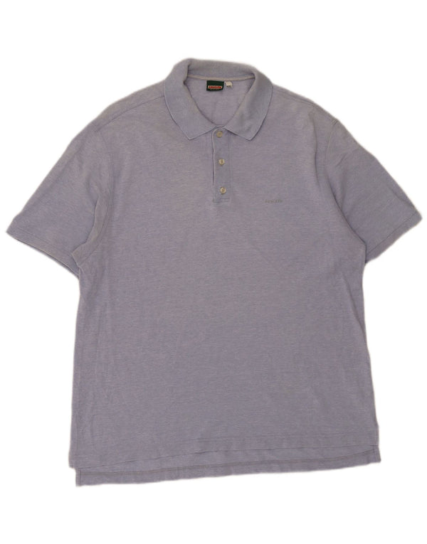 Tricou polo pentru bărbați Invicta 2XL, bumbac albastru