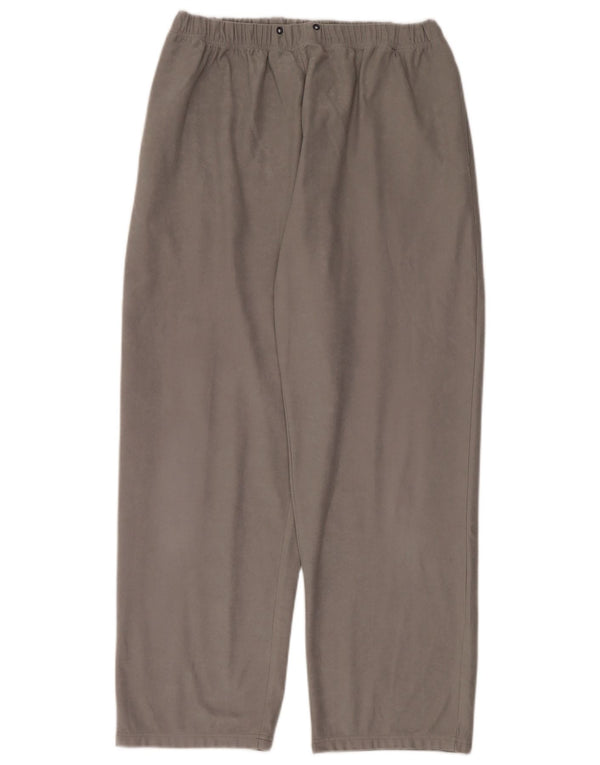 Vintage Mens Tracksuit Trousers 2XL  Grey Polyester