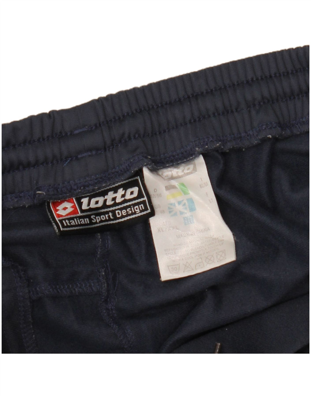Pantaloni de trening pentru bărbați Lotto XL, poliester bleumarin