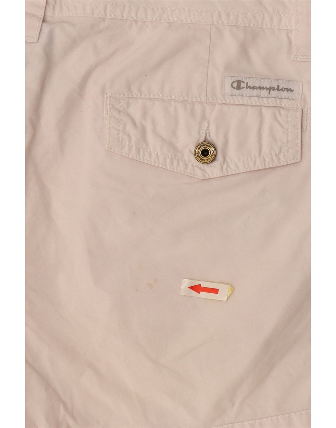 Pantaloni scurți casual pentru femei CHAMPION Medium W30 Bumbac alb