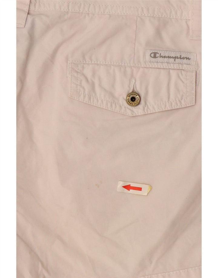 Pantaloni scurți casual pentru femei CHAMPION Medium W30 Bumbac alb