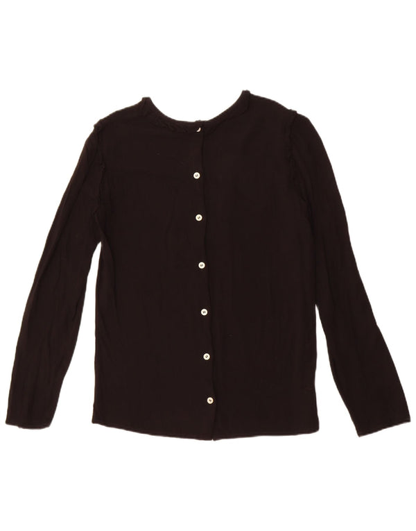 Bluză cămașă pentru femei Benetton UK 12 Medium Black