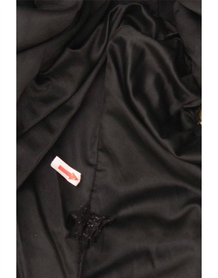 Geacă de piele supradimensionată pentru femei Fast Fast IT 44 Medium Black