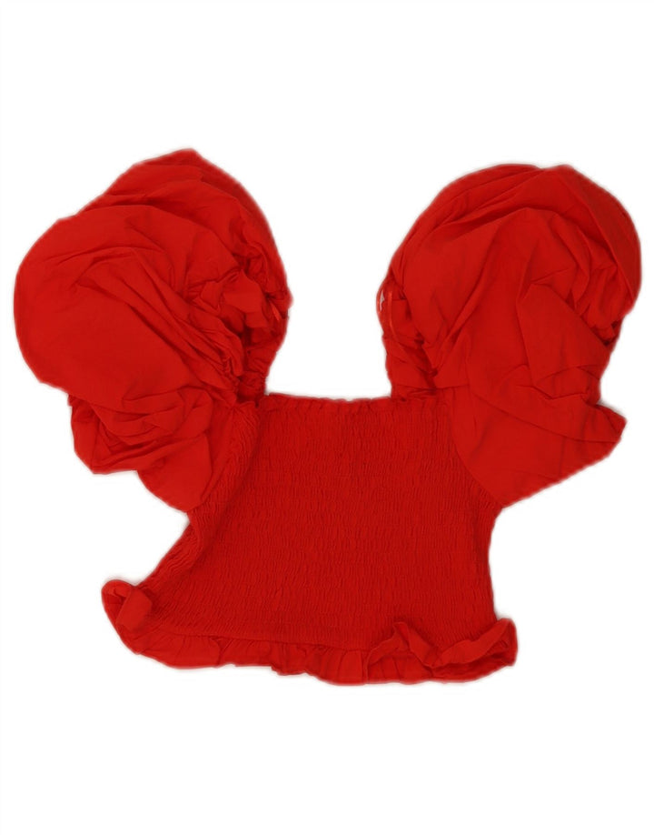 Top Crop pentru femei Zara UK 8 Small Red