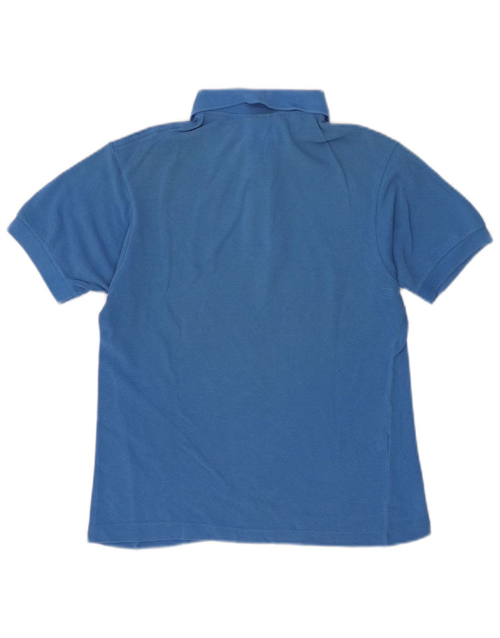 Tricou polo Lacoste pentru baieti 11-12 ani bumbac albastru