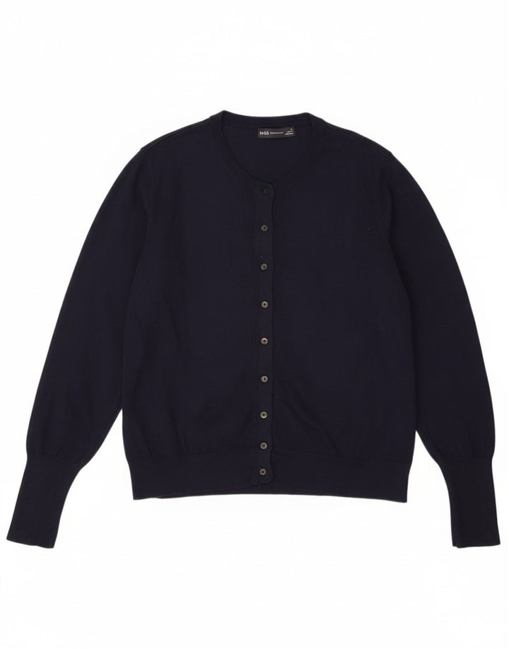 Pulover cardigan pentru femei Marks & Spencer UK 20 2XL Viscoză bleumarin