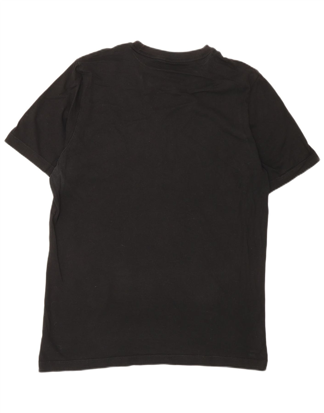 Tricou grafic PUMA pentru bărbați Top mediu din bumbac negru