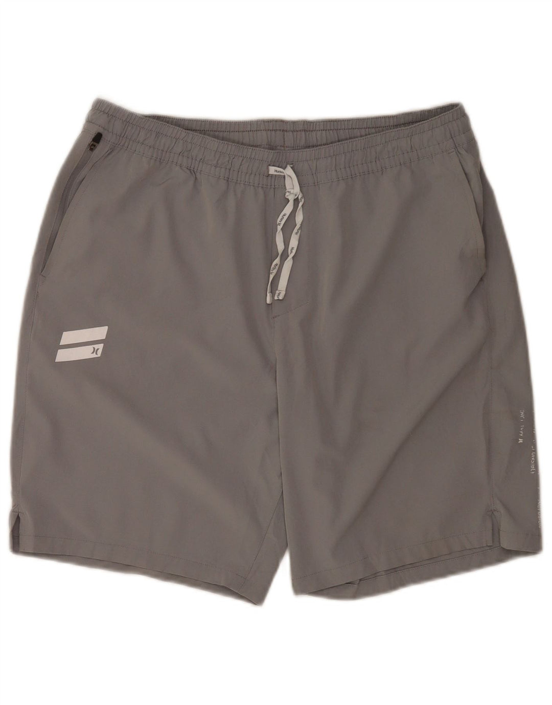 Pantaloni scurți de înot Hurley pentru bărbați, mari, gri, poliester