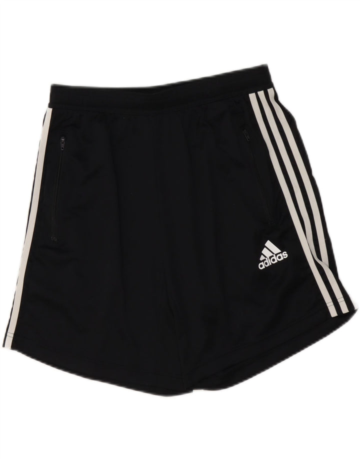 Pantaloni scurți sport Aeroready ADIDAS pentru bărbați, poliester mediu negru