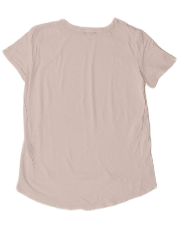 Tricou pentru femei Zara UK 10 Small Bumbac alb