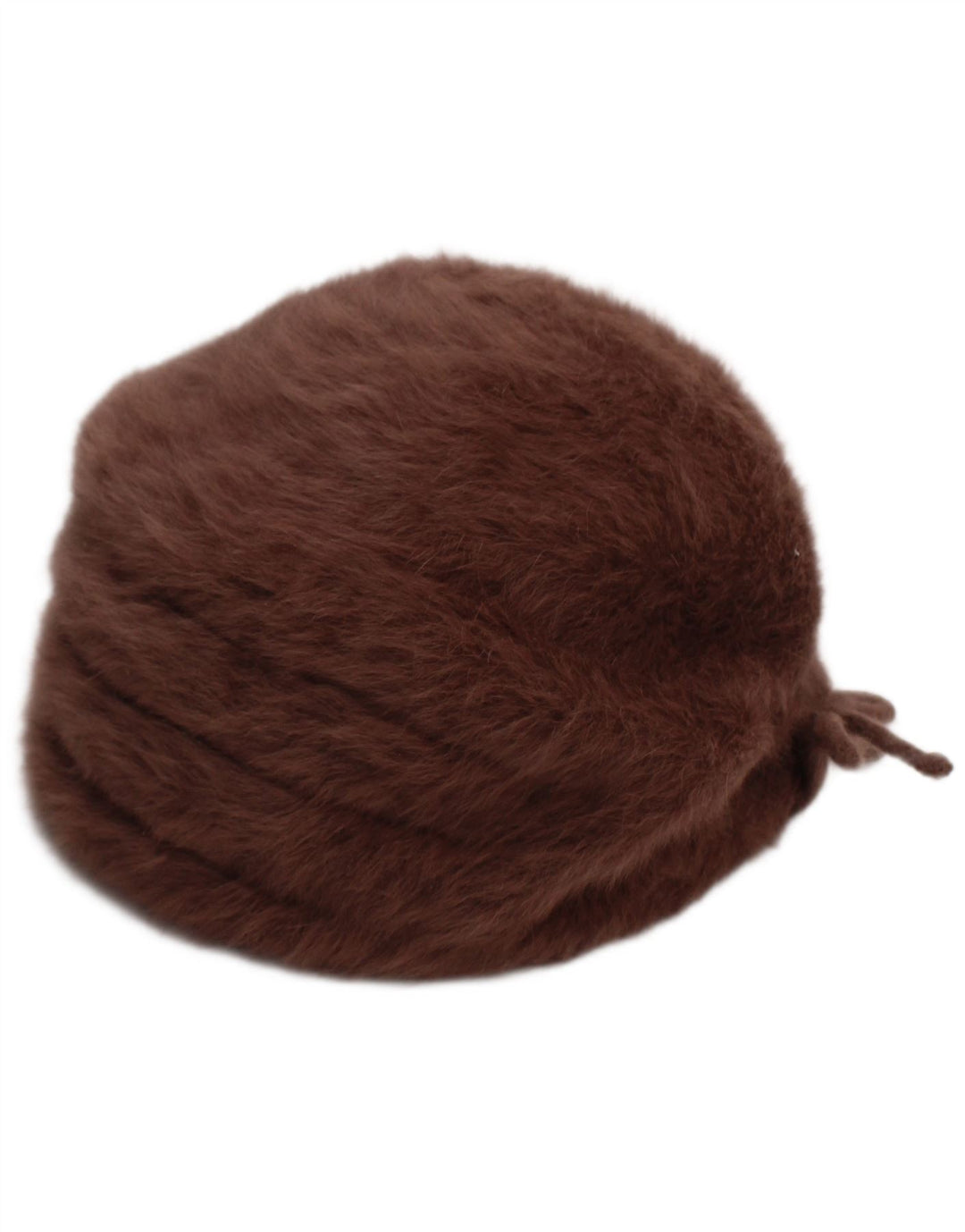 Căciulă Kangol pentru femei din blană artificială, maro mediu