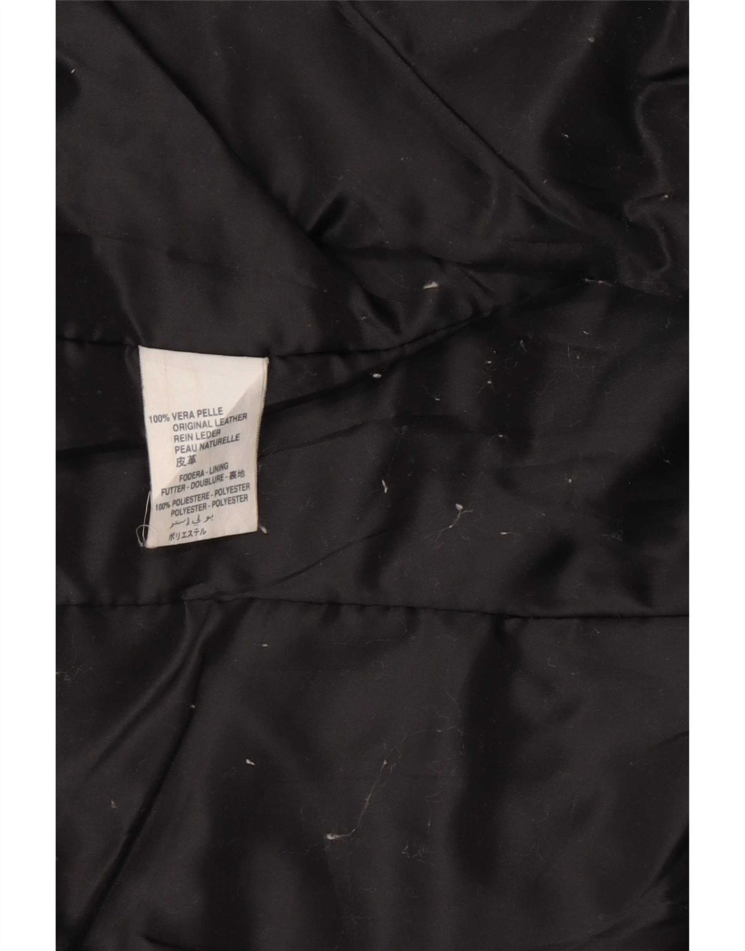 Jachetă vintage din piele crop pentru femei IT 42 maro mediu
