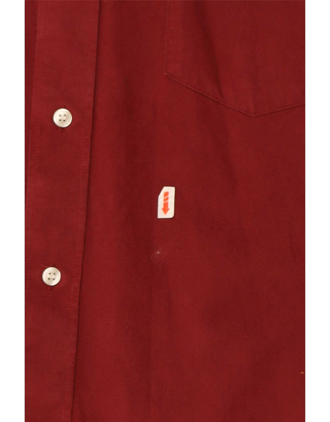 Cămașă cu mânecă scurtă Fred Perry pentru bărbați, bumbac maro