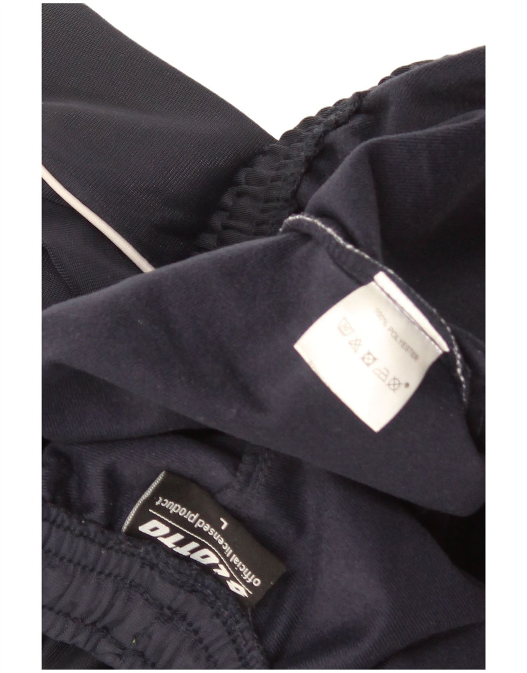 Pantaloni de trening pentru bărbați Lotto Pantaloni de jogging mari Poliester bleumarin