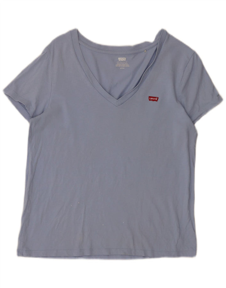 Tricou pentru femei Levi's Top UK 10 Small Blue
