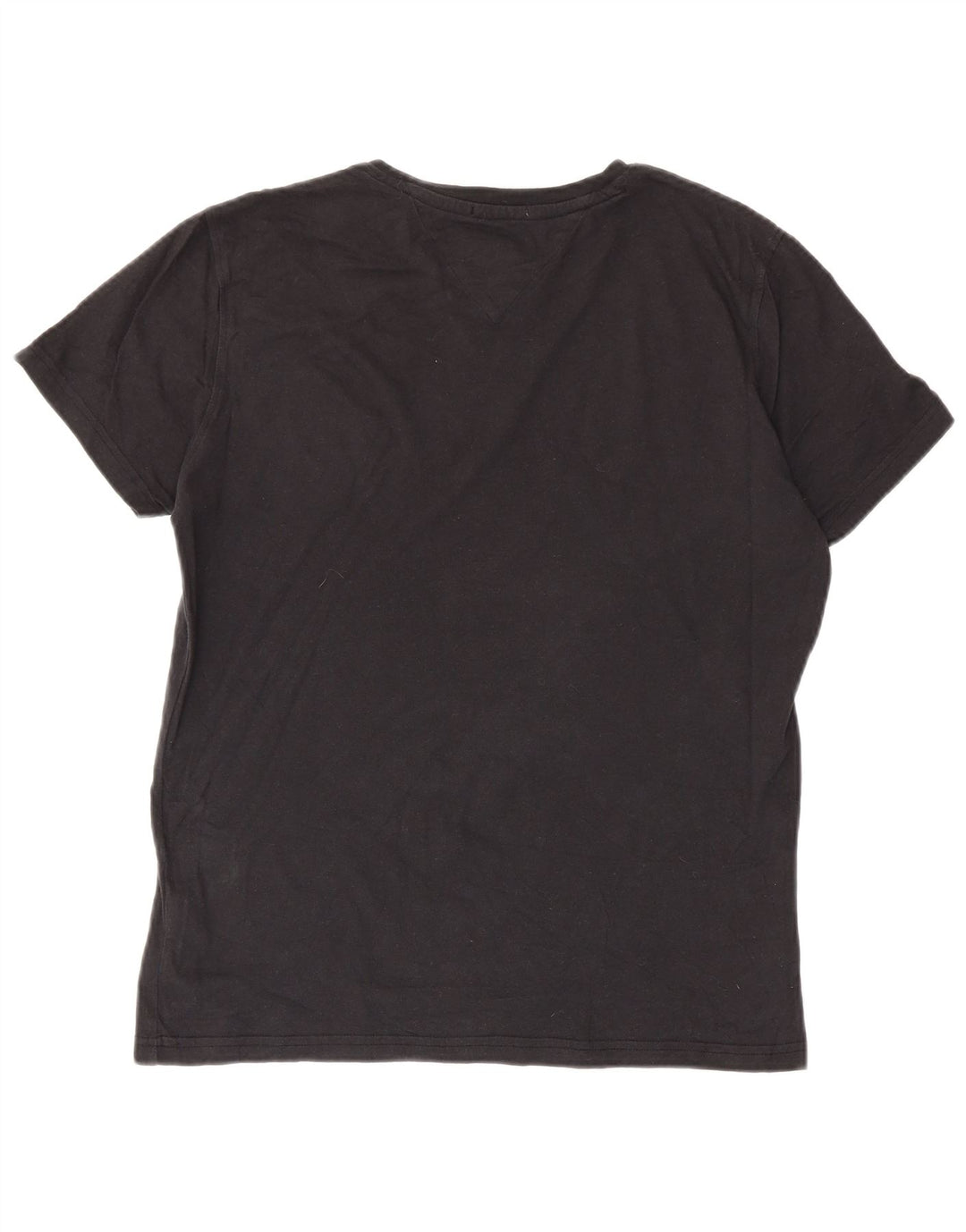 Tricou pentru bărbați Tommy Hilfiger Top mediu negru bumbac