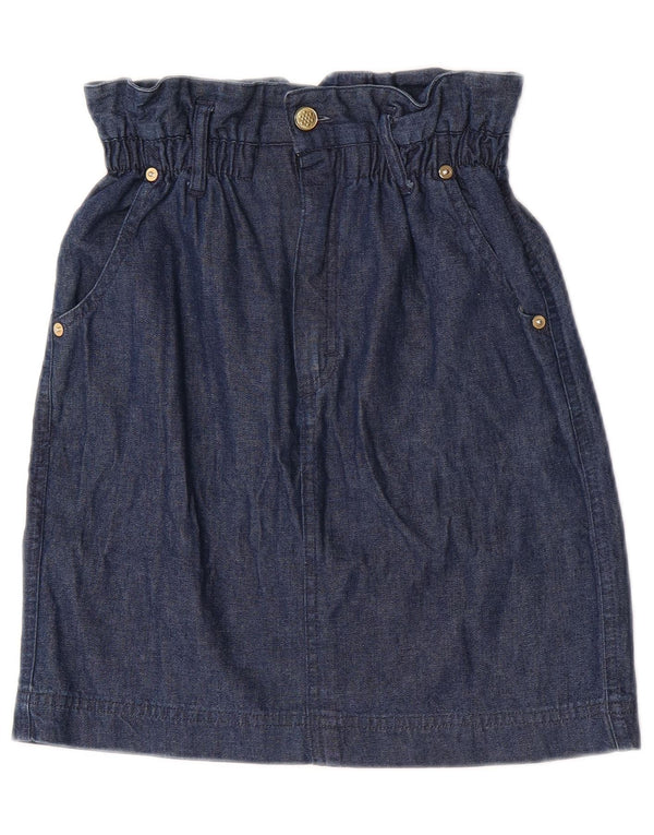 Laura Biagiotti Fusta Denim Fete 9-10 Ani 2XL W23 Bleumarin Bumbac